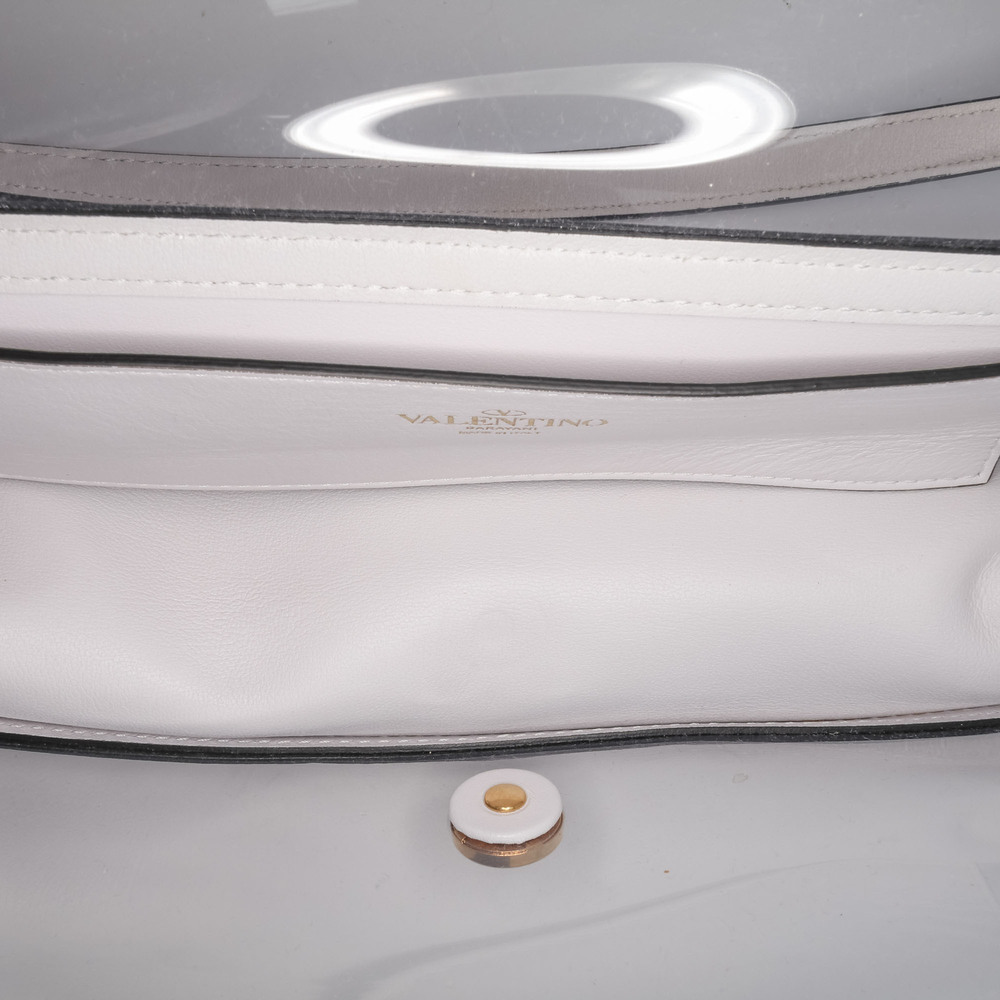 Pre-Loved Valentino PVC VLogo Loco Satchel - Picture 4 of 10